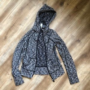 Girls 90 degree zip up jacket